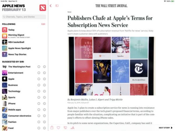 Netflix 模式在新闻界能成功吗?且看苹果