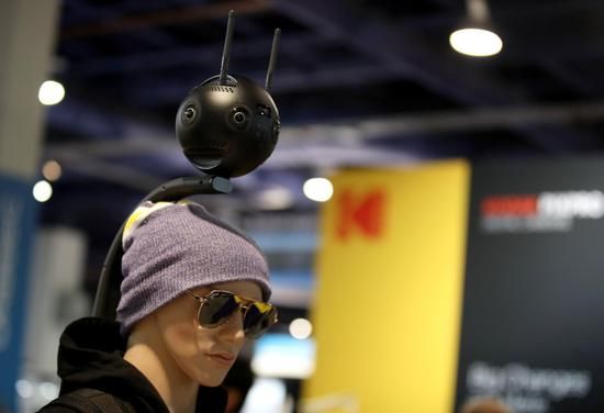 CES 2019展出的Insta360 Pro 2，来源：视觉中国