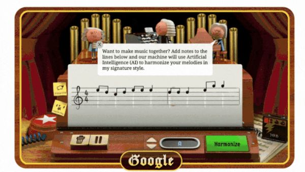 Google 为你复活巴赫