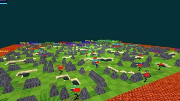 把一百个AI放到游戏里内斗，活下来的它会梦到黑暗森林吗？