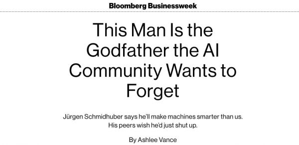 LSTM之父,被图灵奖遗忘的大神