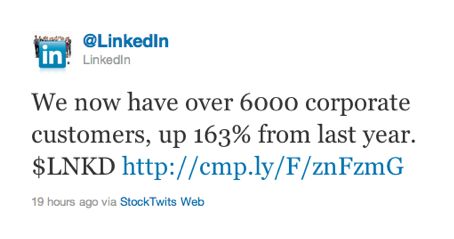 LinkedIn玩转社交媒体，财报发出新花样