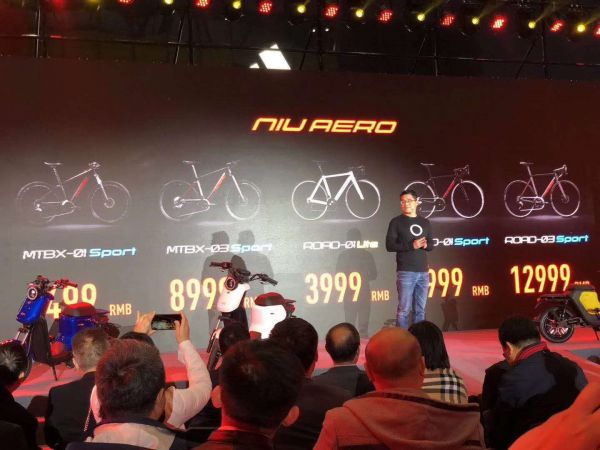 小牛电动发布新款电动车 搭载睿电AI动力锂电系统