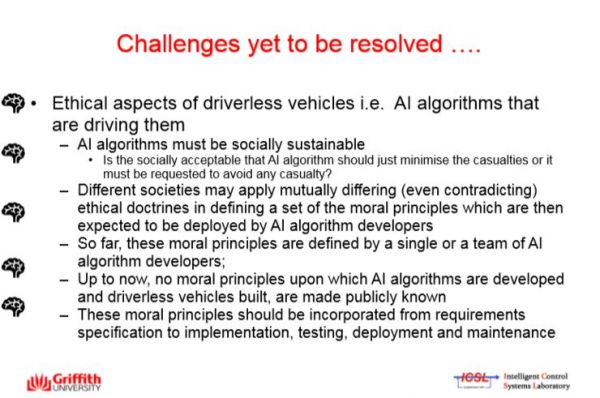 格里菲斯大学教授 Ljubo Vlacic:人工智能算法开发者还有什么瞒着我们?