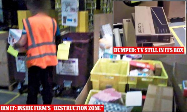 留着比扔了贵?为什么亚马逊要销毁崭新的乐高和电视机