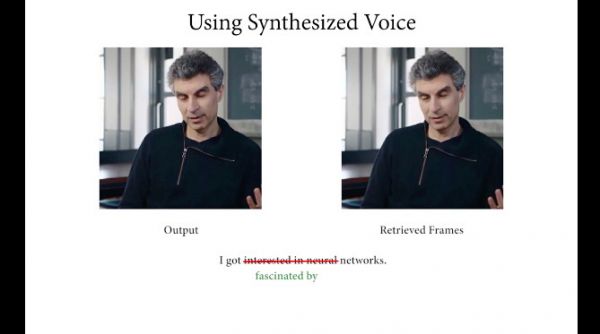 斯坦福等新研究:随意输入文本,改变视频人物对白,逼真到让作者害怕