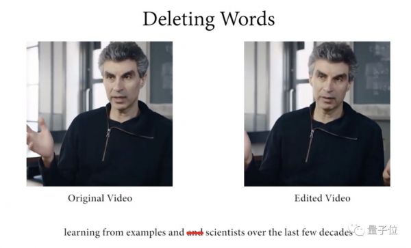 斯坦福等新研究:随意输入文本,改变视频人物对白,逼真到让作者害怕