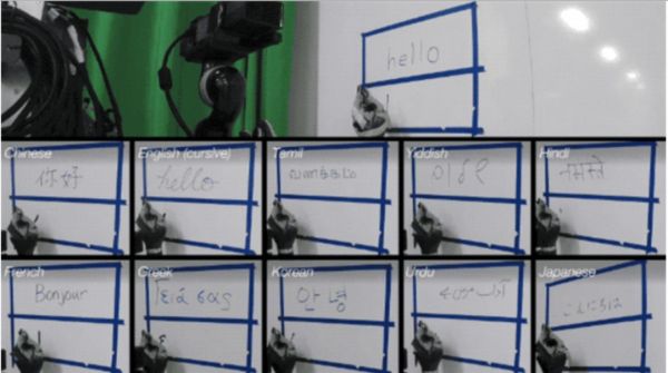 布朗大学的机器人能临摹出蒙娜丽莎,还能模仿你的笔迹