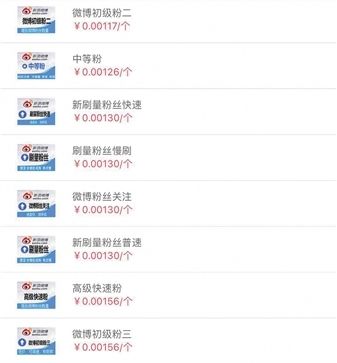 阿法狗买粉分类和标价