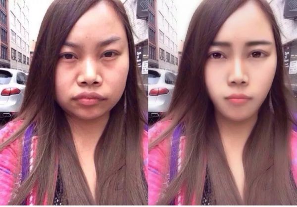 美颜党的克星:AI技术一秒还原未修图的你