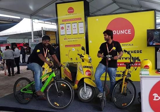 Bounce的单车和踏板车