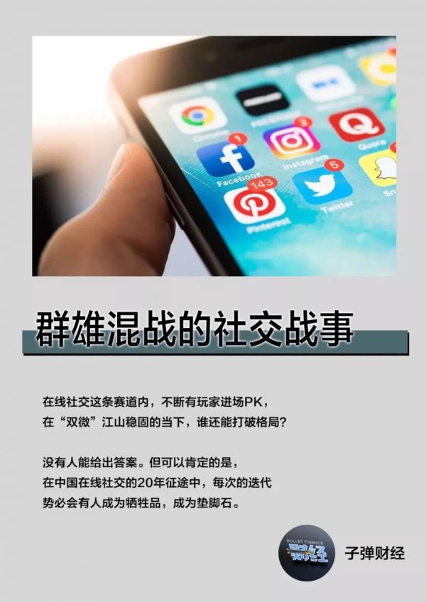 中国在线社交20年,群雄混战的社交战事