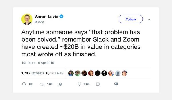 不要试图创造下一个Facebook或亚马逊