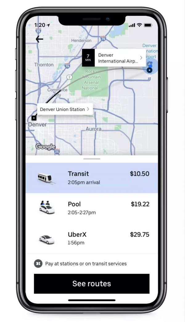 Uber和公共交通握手言和