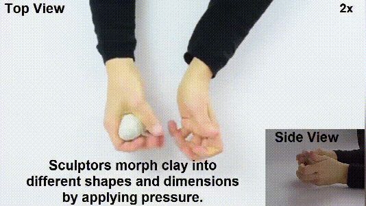 耶鲁开发“进击的黏土”,穿两层衣服就变身机器人:给自己捏形状,还能越障