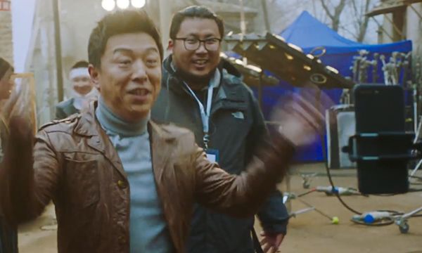 大V黄渤在快手。官网截屏