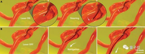 MIT华人科学家打造线形机器人:灵活穿行脑血管,还能轻松急转弯