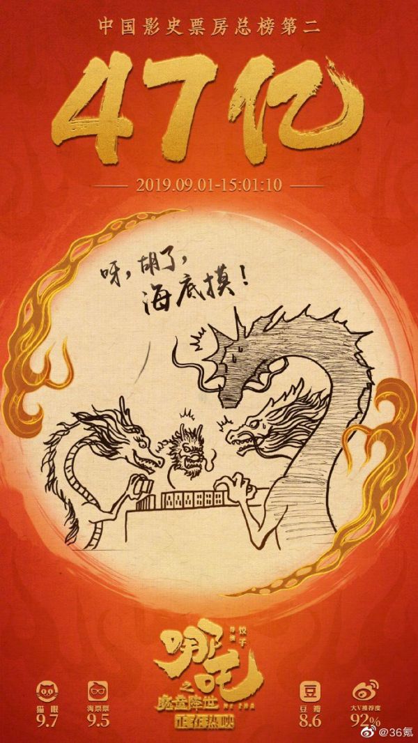 科技神回复 | 光线传媒抢注上千“哪吒”商标,那把“那托”也申请了吧