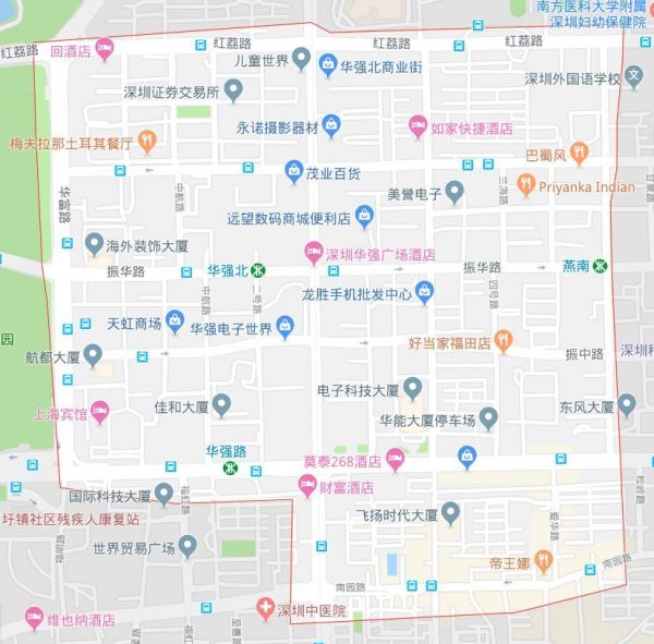 华强北:一片1.45平方公里的民企保护区