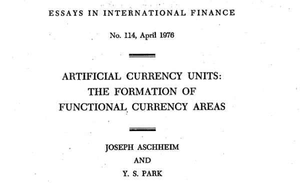 历史进程中的“Libra”:一段50年的人造货币史