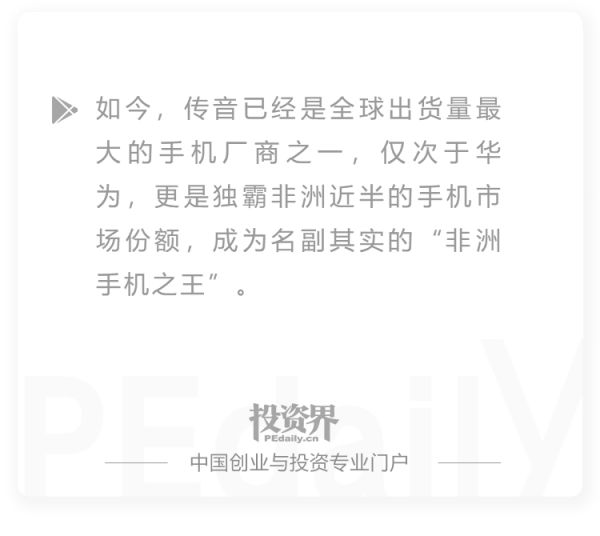 今日传音成功IPO：非洲“手机之王”登陆科创板，市值超400亿