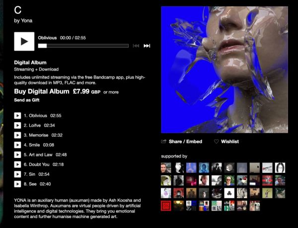 接下来，请看AI歌手的表演