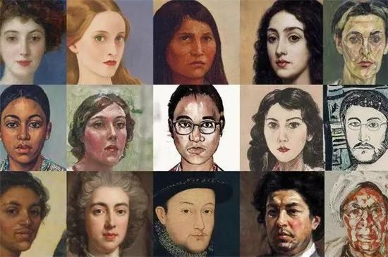 （AI Portraits算法生成的作品）