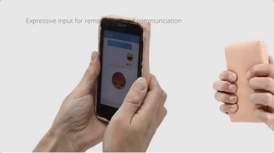 给你的手机挠痒痒:巴黎电信为电子设备穿上“皮肤”,爱抚捏脸都能回应
