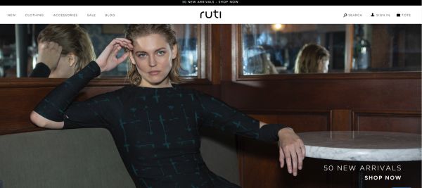 AI赋能时尚零售业,美国时装品牌「Ruti」获600万美元A轮融资