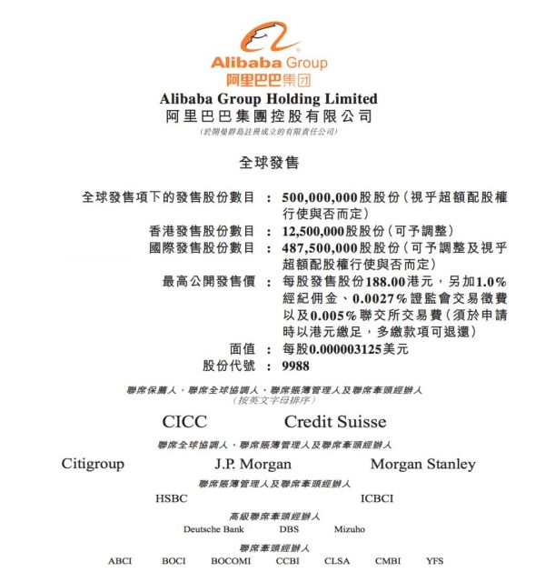 阿里巴巴启动香港发售首日录得超额认购：券商推出不同策略吸引投资者