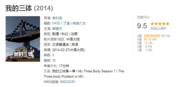 最前线 |《三体》动画出了预告片,有B站撑腰,这回总不会跳票了吧?