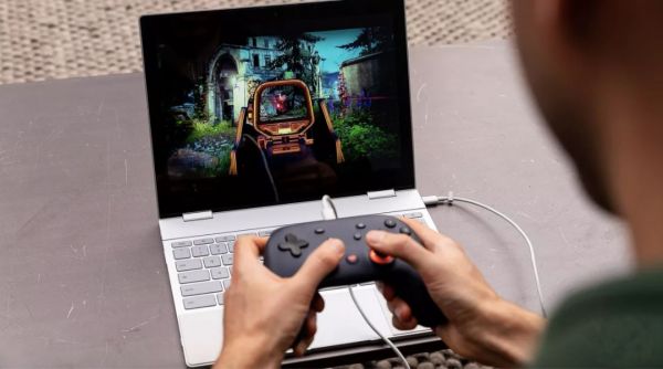 评测谷歌云游戏平台Stadia:延迟算合理,可有线手柄操控有些尴尬