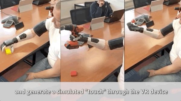 在虚拟世界感受触觉：新研究登上Nature，《头号玩家》场景实现且不用插电