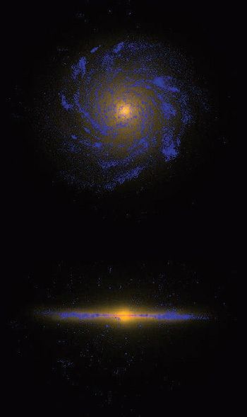 最新的银河系模拟来了,科学家展现更多细节