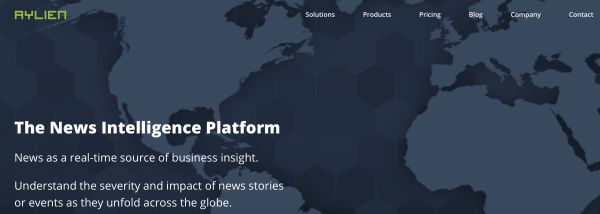 爱尔兰初创公司「Aylien」获 554 万美元融资,用于继续开发其金融分析平台