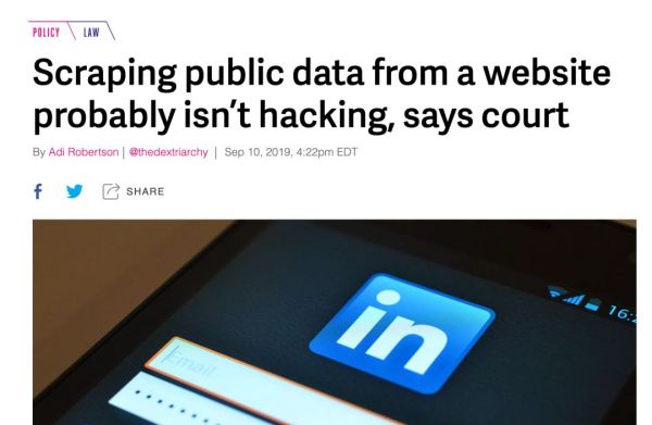 网络爬虫合法吗?中美有不同看法