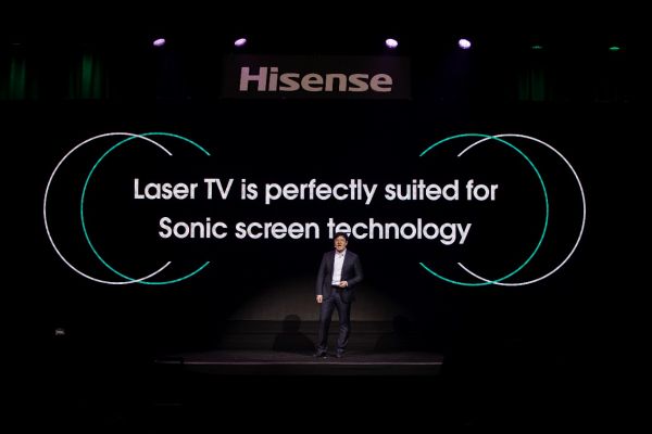 海信CES 2020发布三款卷曲屏幕激光电视