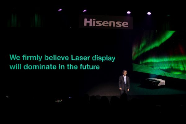 海信CES 2020发布三款卷曲屏幕激光电视