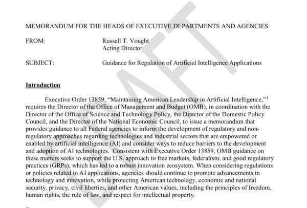 为避免政府过度“插手”,美国白宫提出十条AI监管规范,公众、灵活性、技术风险等成关键词