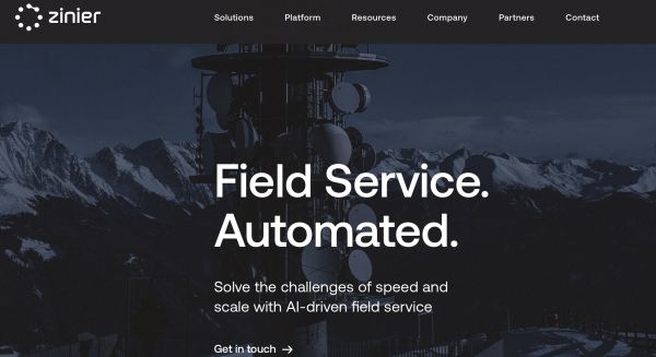 现场服务智能自动化供应商「Zinier」获 9000 万美元 C 轮融资,用于自动化现场服务管理