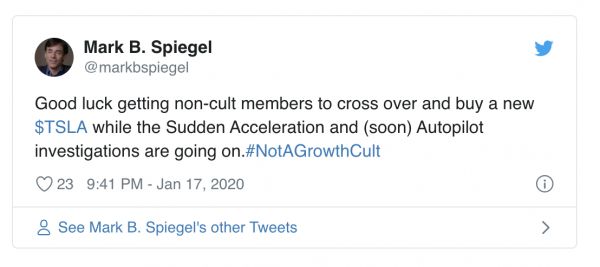 被特斯拉告上法庭的做空者:要永远与马斯克对赌