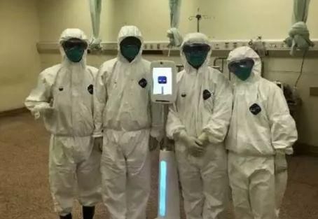 智能机器人加入抗疫前线,人文与科技的同框和协力