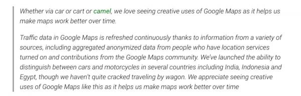 99 部手机行为艺术“捉弄”谷歌地图，谷歌官方回应了