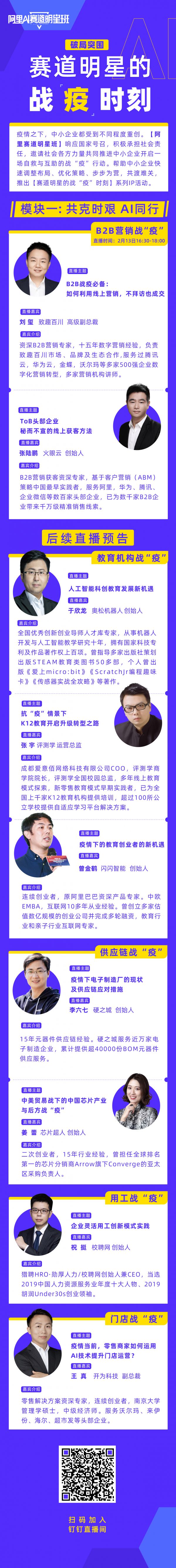 赛道明星联合发力,打响中小企业自救战「疫」