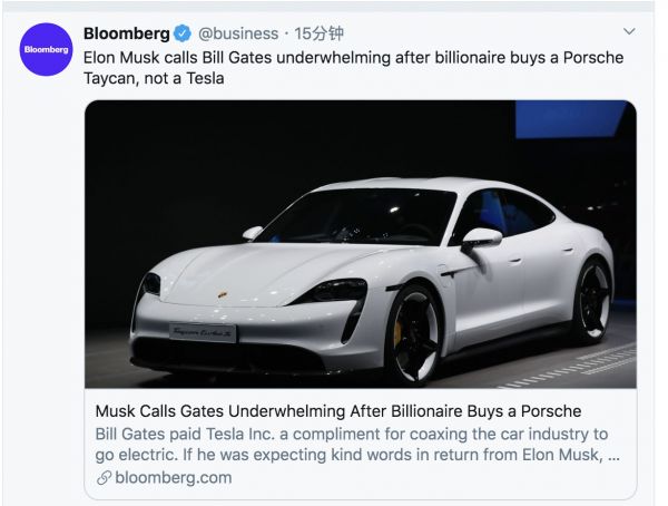 最前线丨对标特斯拉的保时捷Taycan起火,曾获盖茨力挺,全球只卖了130辆