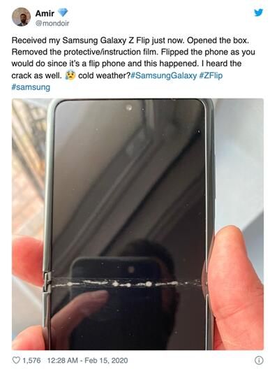 三星Galaxy Z Flip“翻车”:折叠屏手机慢些走,等等创新的魂