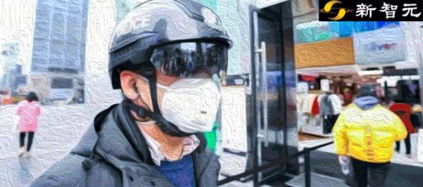 AI“黑头盔”亮相成都,警察街头2分钟筛查上百人体温