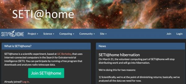 全球分布式算力共享的鼻祖 SETI@home,今日正式休眠