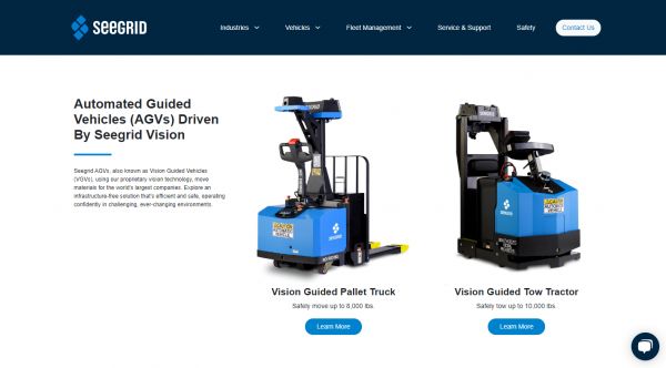 叉车也可以无人驾驶了？「Seegrid」在基于视觉的工业自动驾驶领域不断发力