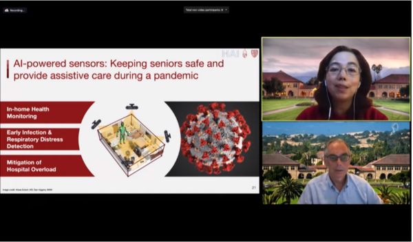 李飞飞团队加入AI抗疫:家用监控系统,可以远程反馈新冠症状